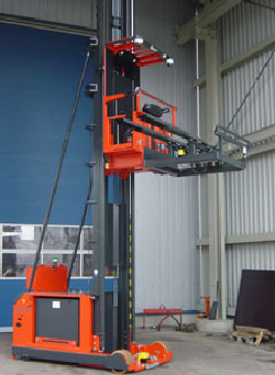 Mayesto high bay driverless stacker